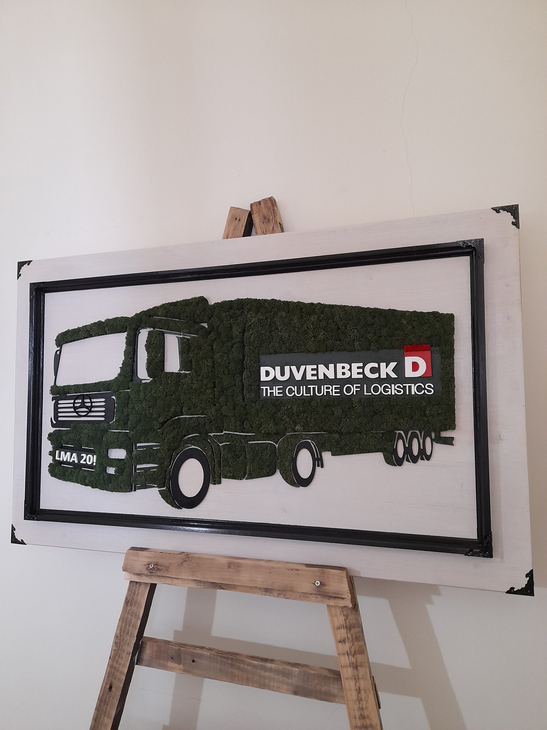 Tablou cu licheni personalizat Companie-Duvenbeck-60x100cm - imagine 3