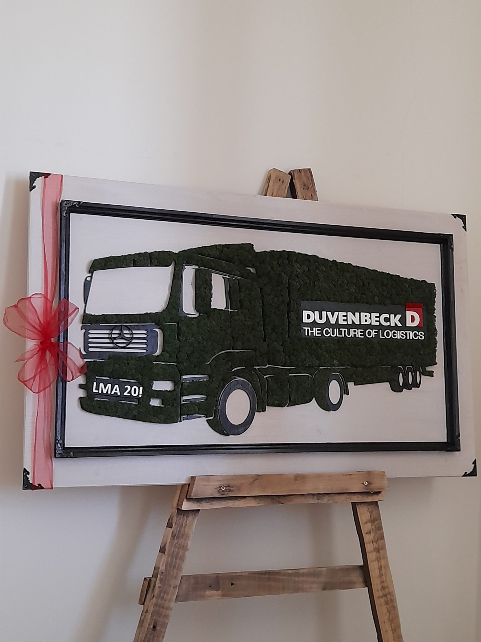 Tablou cu licheni personalizat Companie-Duvenbeck-60x100cm